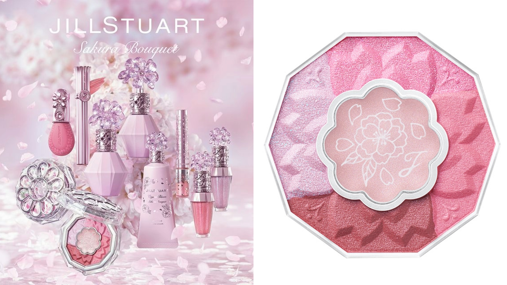 JILL STUART Crystal Bloom Sakura Bouquet Limited Items