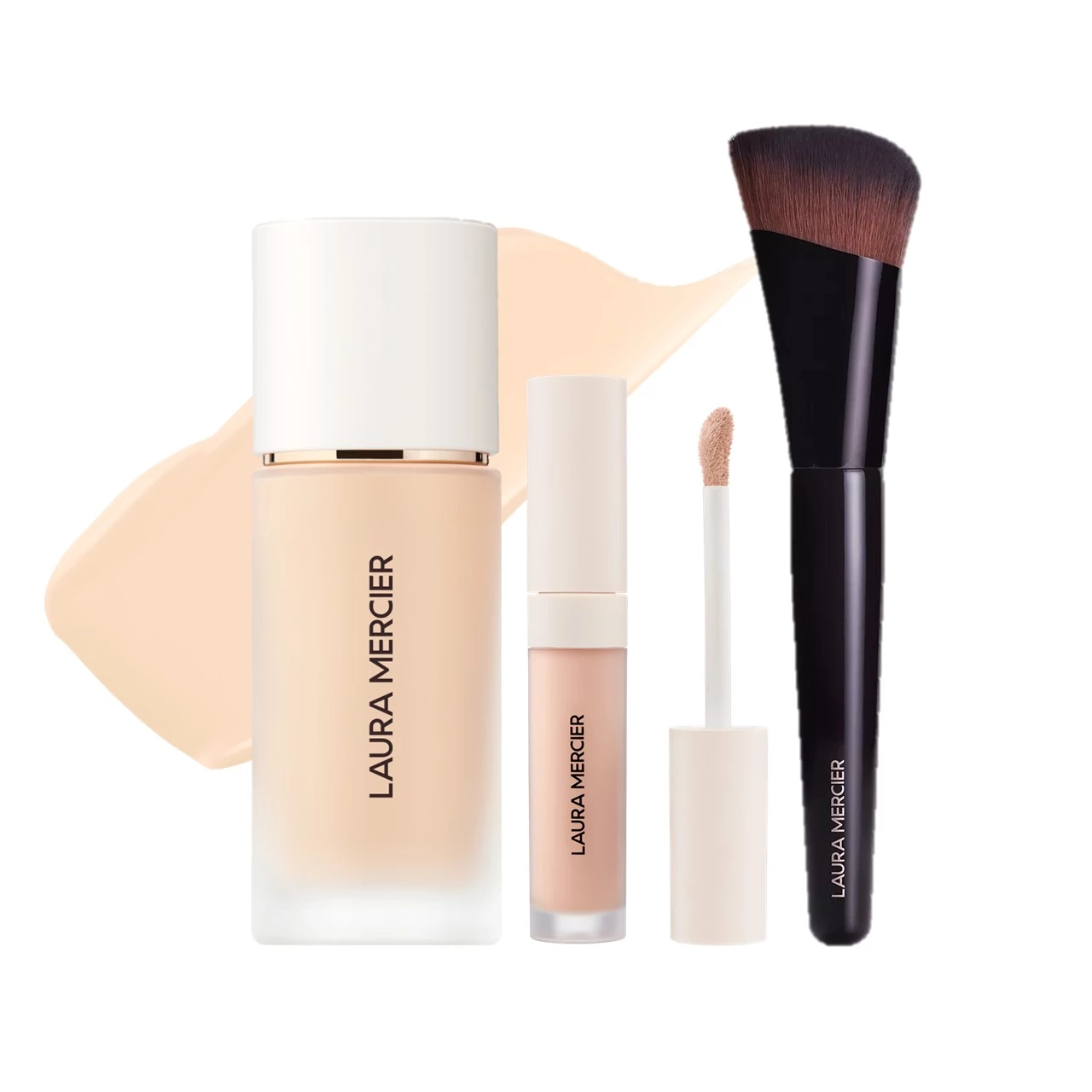 Laura Mercier 輕裸光感底妝組，優惠價NTD3,270（價值NTD4,820）