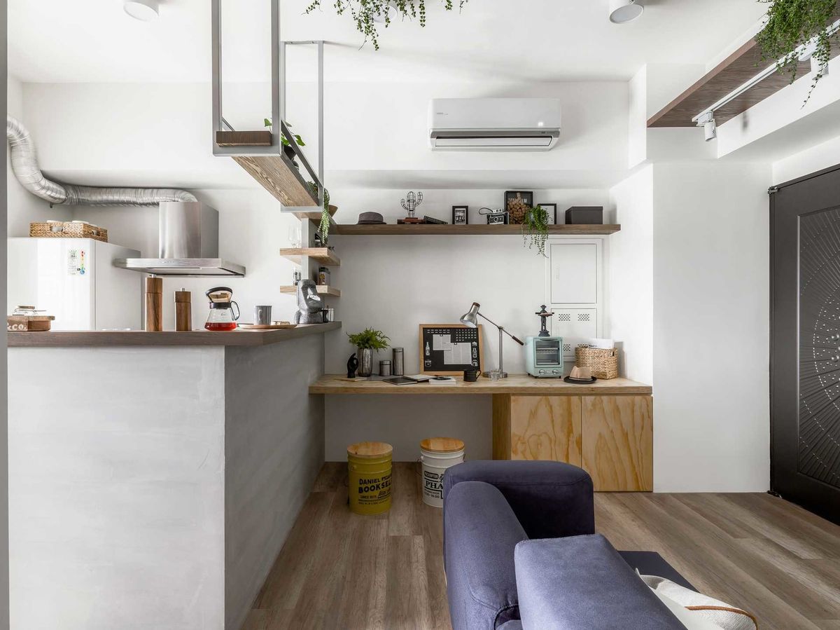 咖啡廳風格；住宅；；室內設計