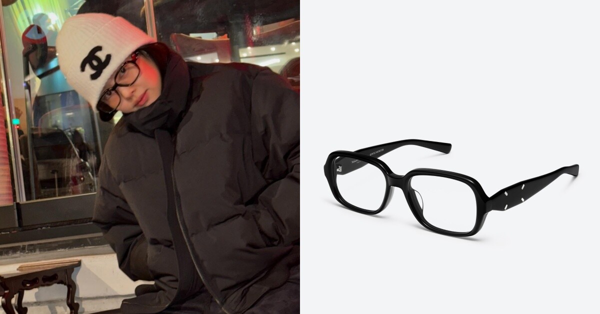 韓星同款眼鏡推薦：BLACKPINK Jennie - Gentle Monster X Maison Margiela MM114 01