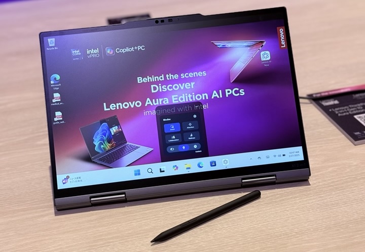 Lenovo 與 Intel 深度合作 Aura Edition 系列，擴大 ThinkPad、Yoga 旗下 AI PC 產品