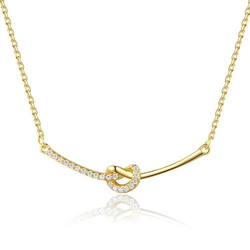 【ANGEL】法式複古結繩纏繞鎖骨鏈項鏈