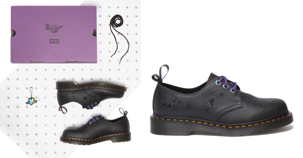 2025聯名鞋款推薦：Dr. Martens x BT21