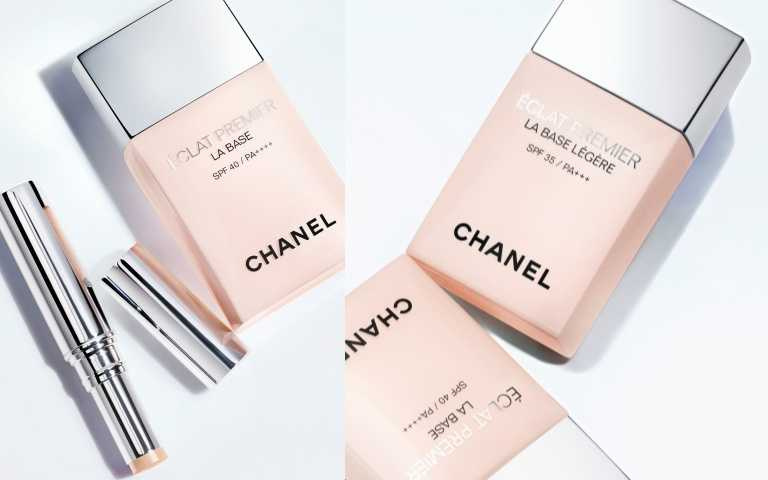 香奈兒初生光采透亮妝前乳 SPF 40/PA++++ 玫瑰，香奈兒初生光采輕盈透亮妝前乳 SPF 35/PA+++ 玫瑰/2,600元。（圖／品牌提供）