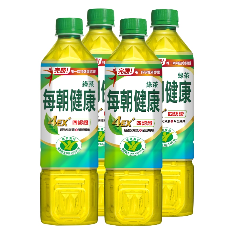 [家速配]每朝健康綠茶無糖-650ml