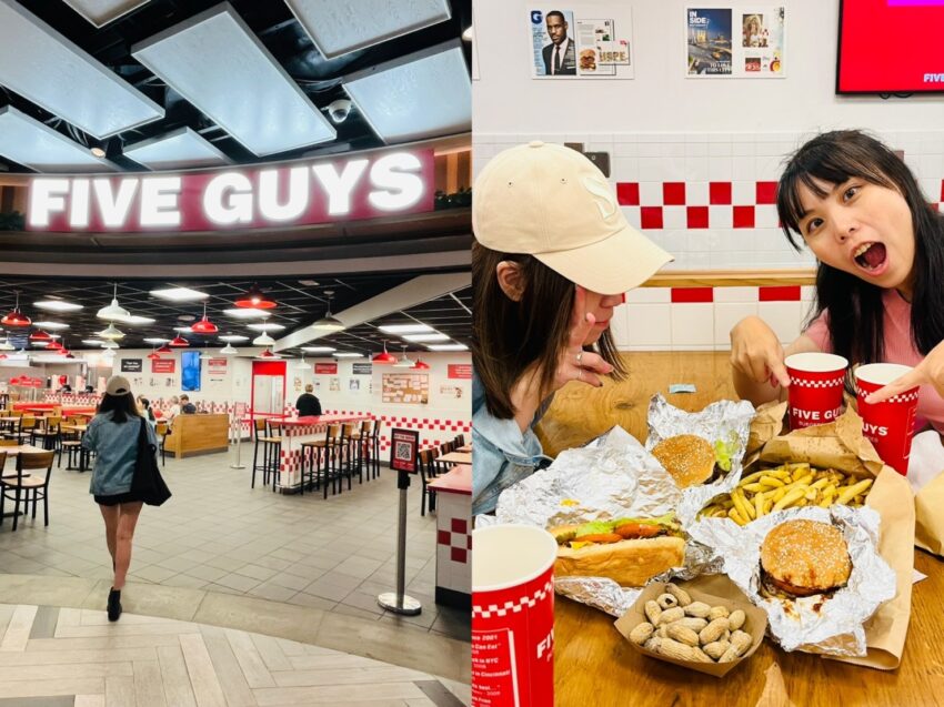 fiveguys, K11 MUSEA, 香港四天三夜