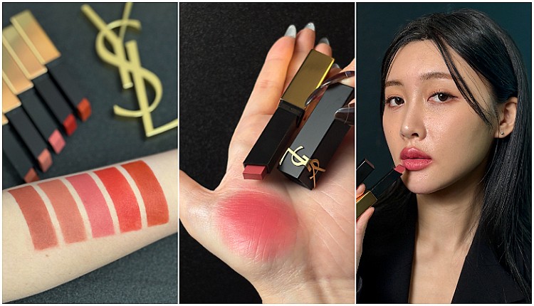 YSL 奢華煙管柔霧唇膏 全16色|NTD 1,650（2026／1／1 上市）