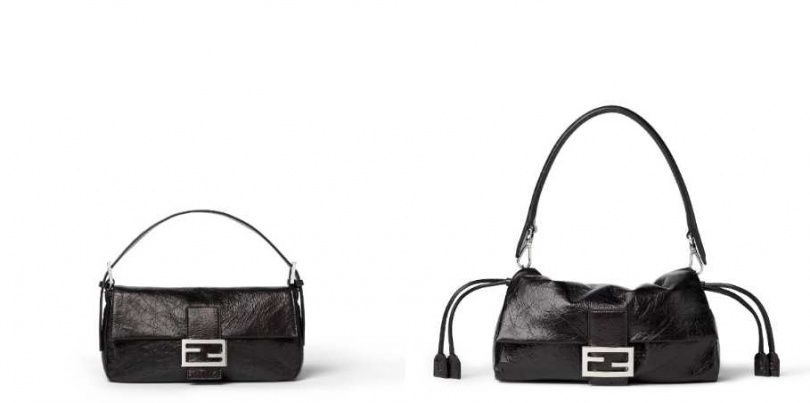 FENDI Baguette 26424／102,500元，FENDI Baguette Soft Medium／117,800元（圖／品牌提供）