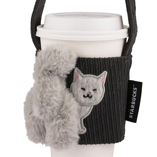 貓貓提袋又來了！星巴克「貓咪尾巴飲料提袋」推寶寶藍