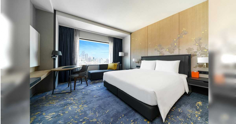 訂法絨喜餅可抽日航酒店雙人住宿共5組。（圖／法絨提供）