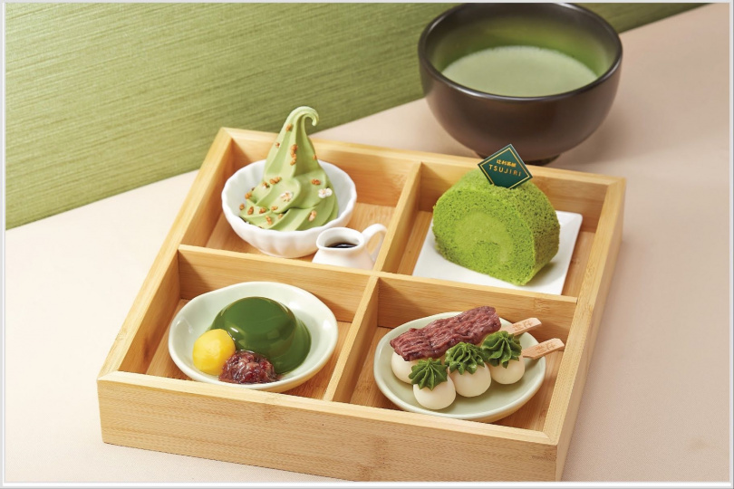 辻利時光套餐讓你一次吃到各種熱銷甜點。（圖／品牌提供）