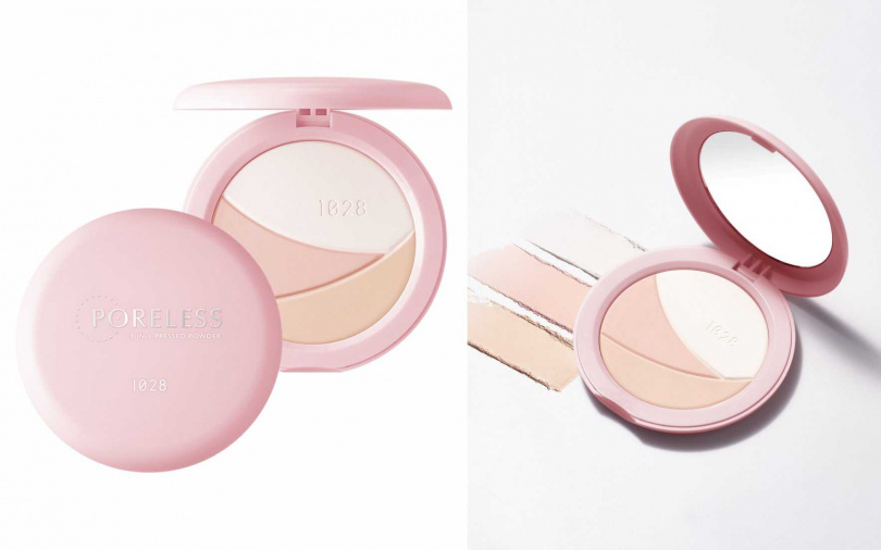 1028零惶恐三色柔焦蜜粉餅#提亮粉／380元（圖／品牌提供）