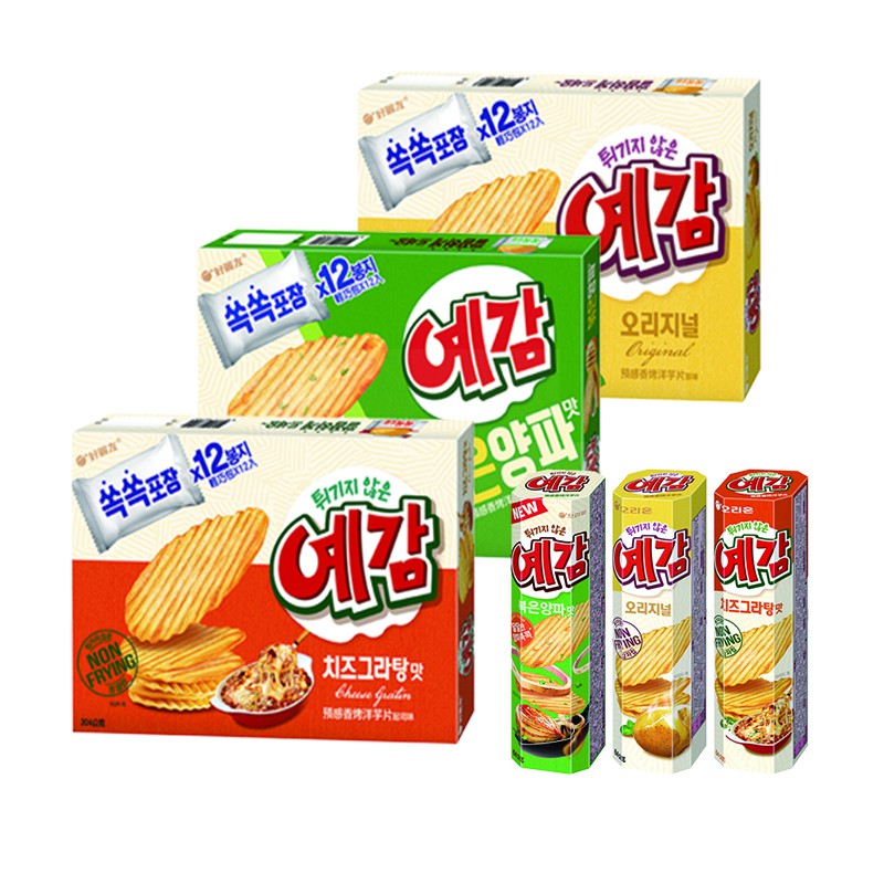 【蝦皮直營特選】韓國 ORION 好麗友 預感洋芋片 2入/12入系列