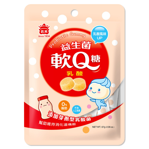 義美益生菌軟Q糖 （乳酸）