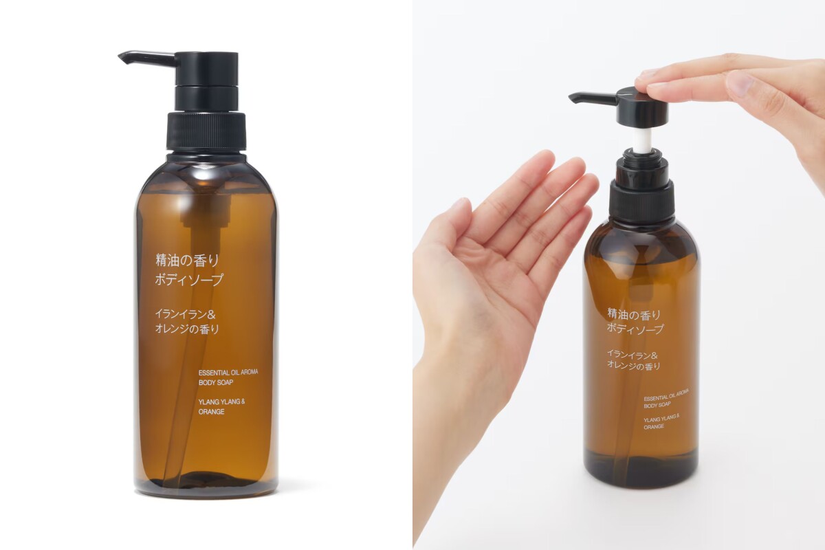 無印良品 Aesop 平替款精油香氛沐浴露，草木/花果香調，泡沫綿密
