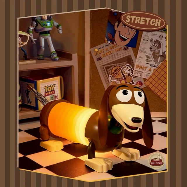 【野獸國】皮克斯 小夜燈 彈簧狗｜MarTube 馬克圖布