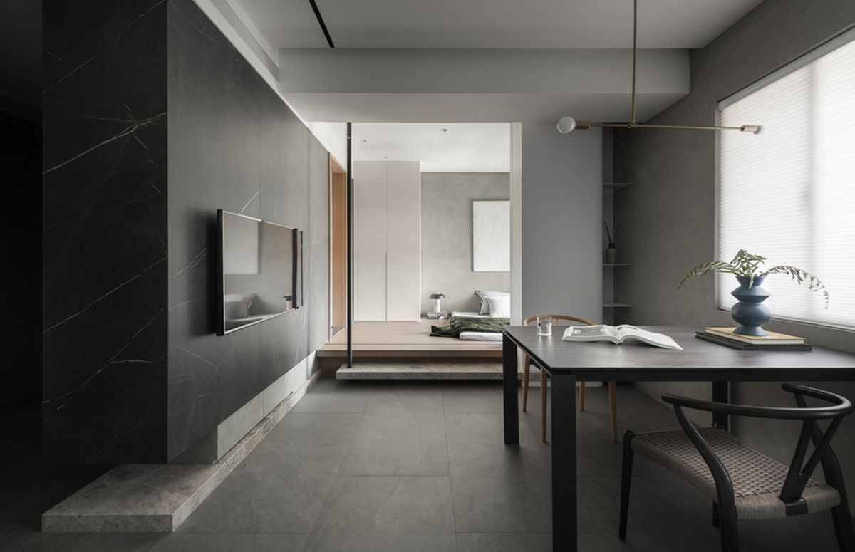 客廳解構潮流宅；去客廳化設計；家具軟裝；住宅；室內設計；室內設計