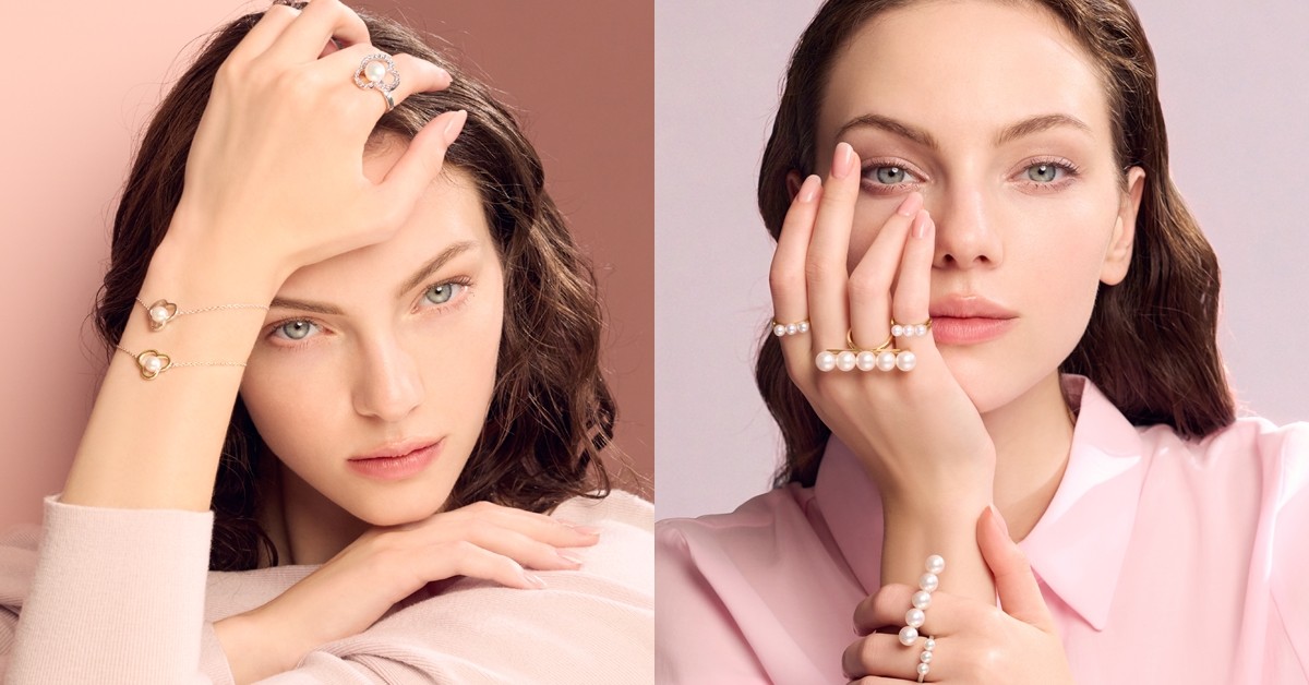 TASAKI佳節新作登場！chants珍珠與花卉線條相輝映、balance創造平衡之美