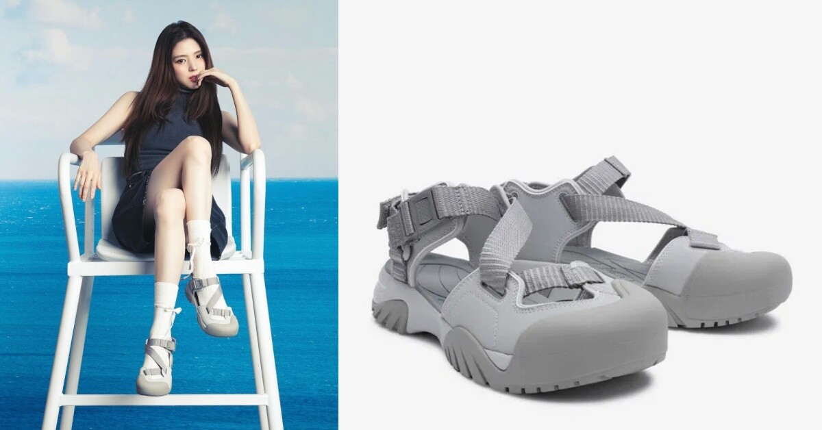 2024夏日平價涼鞋推薦10：Fila Peyto涼鞋，韓幣79,000（約NT$1,863)