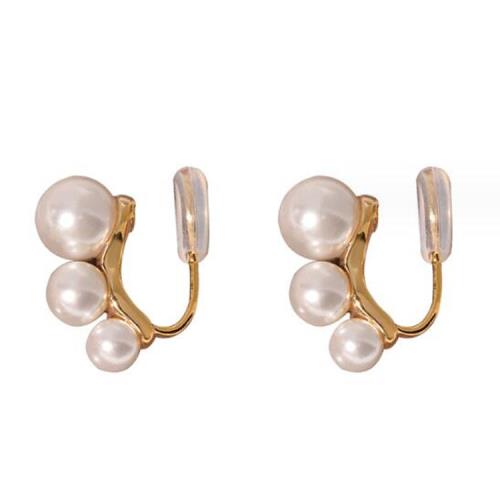 RJ New York 優雅大方珍珠耳貼耳夾式耳環(2款可選)