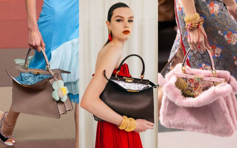 一顆包要做200小時？FENDI 2026春夏Peekaboo亮片、水晶、貂毛全上場，打開秒懂為何爆紅18年
