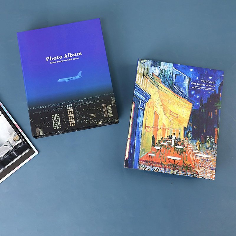 Chuyu 20K雙格相本/可收納200枚4x6照片/插畫風格相簿/