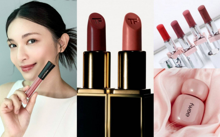 今年夏天唇膏買這幾支就夠！蘭蔻琉光唇釉、PRADA高訂水唇膏、TOM FORD設計師輕巧唇膏、fwee娜璉同款玫瑰色唇露，化妝包裡最時髦的４款精緻擔當！