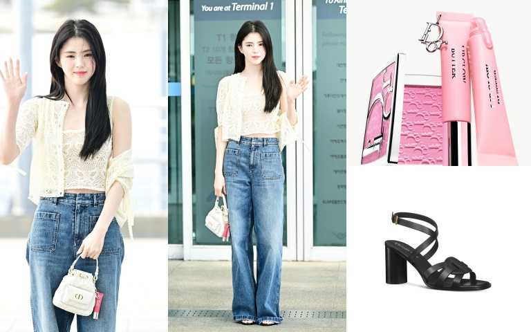 韓韶禧除了攜帶Dior 粉漾果凍唇蜜掛在包包上，Dior D-Club 高跟涼鞋 /33,000元（圖／品牌提供）