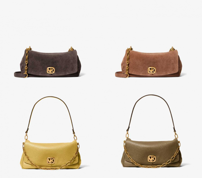 Michael Kors Bryant枕頭包／11,500元~ 14,300元（圖／品牌提供）