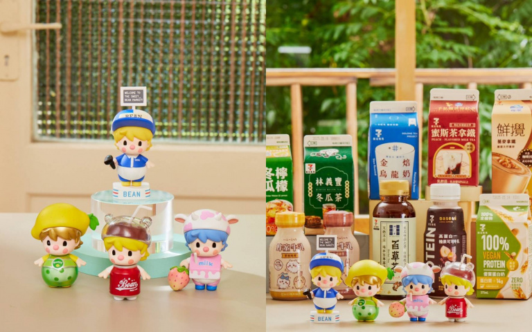 7-ELEVEN攜手泡泡瑪特推小甜豆系列　公仔、吊飾、馬克杯⋯夢幻聯名開搶