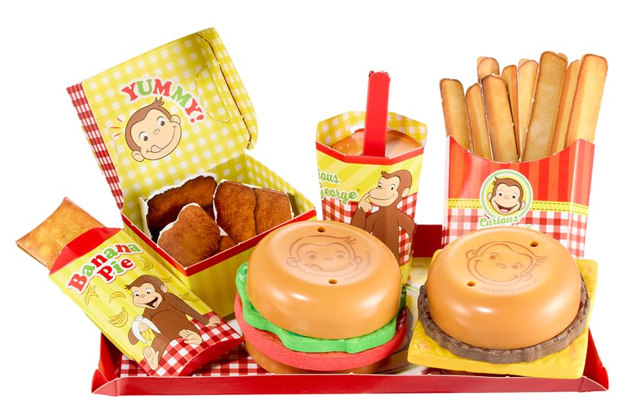 好奇猴喬治漢堡遊戲組