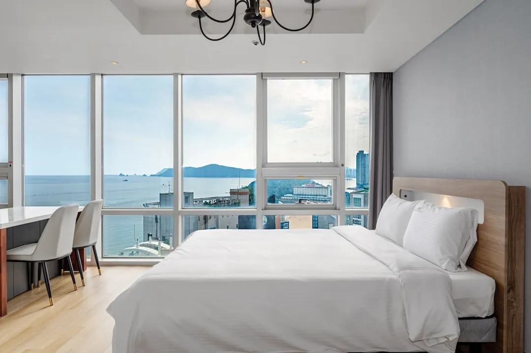 海雲台海雲住宅飯店-Run of House Random Suite (Half Ocean View)-2