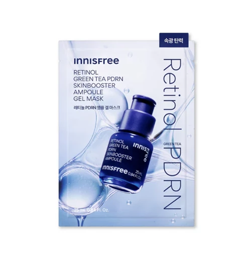 innisfree 1%A醇PDRN水光安瓶果凍面膜 25ml／1片，NTD120