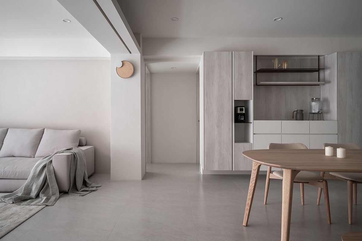 極簡風設計；住宅；室內設計