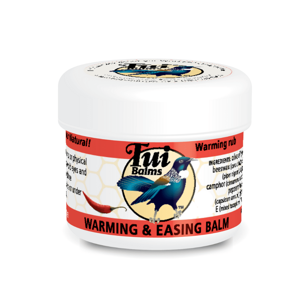 微笑生活tui balms紐西蘭蜜雀 熱效舒緩精油蜂蠟膏 100g舒緩膏 按摩