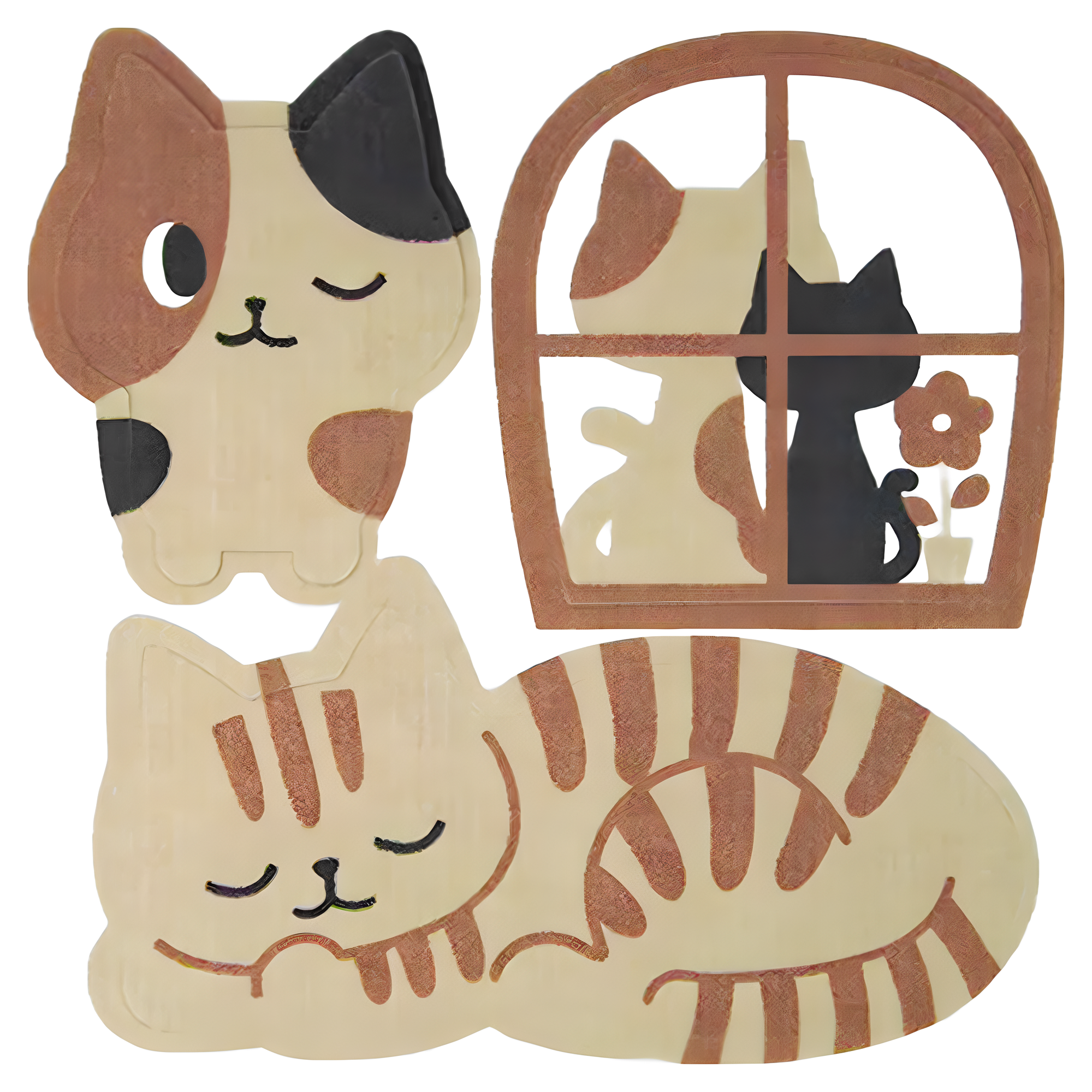 SANKO 馬桶消臭貼 (午睡貓)  1個