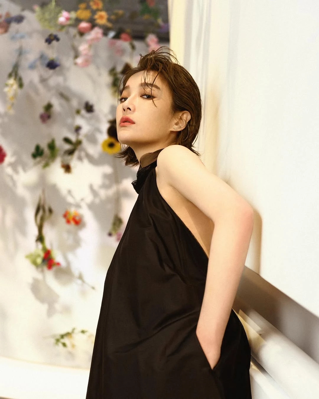 蔡淑臻減齡短髮示範4：大旁分翹翹頭