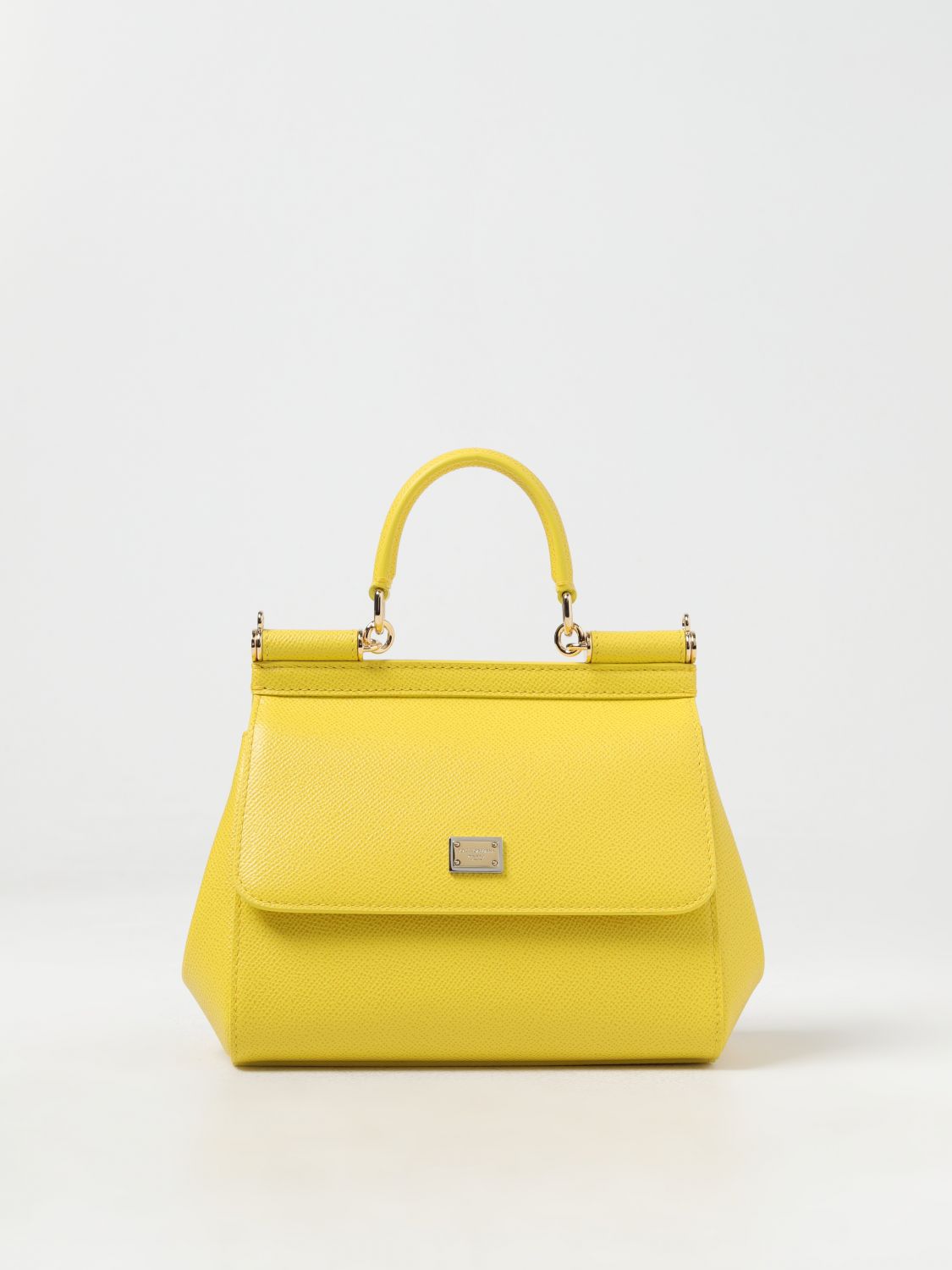 Handbag DOLCE & GABBANA Woman colour Yellow