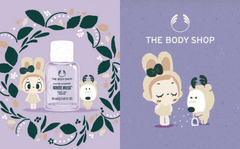THE BODY SHOP攜手日本療癒IP Lemon & Sugar推出全球獨家聯名，7/21起於全台指定門市開賣。（圖／品牌提供）
