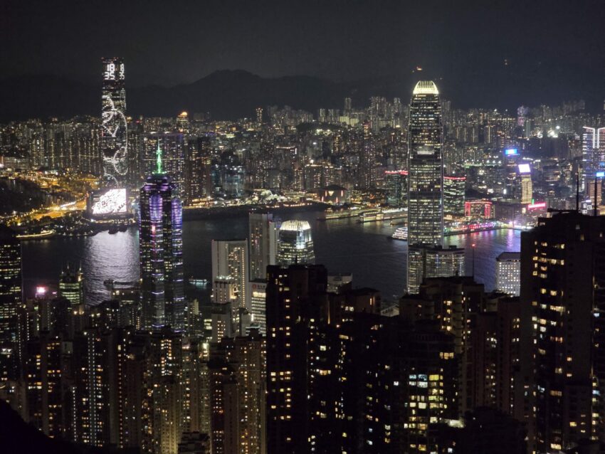 香港太平山夜景, 香港夜景, 太平山夜景, 摩天台428