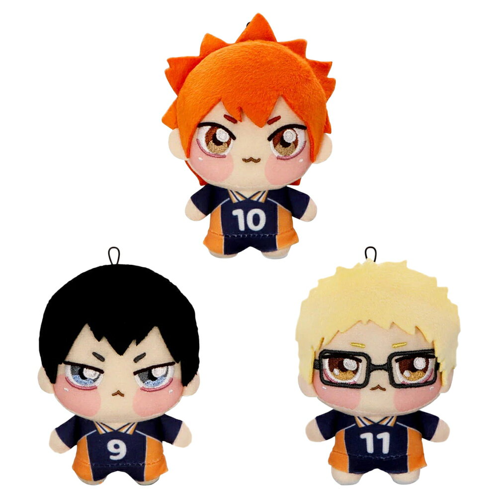 【正版授權】排球少年 玩偶吊飾 娃娃 絨毛玩偶 日向翔陽 影山飛雄 月島螢