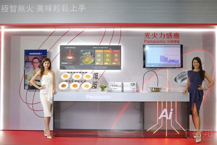 Panasonic 這台全新日本製的 IH 調理爐強調智慧化、省時又安全，其搭載 IR-sensor 光火力感應器，這個感應器能夠即時偵測鍋底溫度，無論是平底鍋煎東西(5段火力)、或是油炸(7段火力)，都能即時調整火力大小，達到精準控溫，搭配 AI ECONAVI 節能科技，既不會過熱也能省電，讓煮飯變得更簡單、更安全又有效率。