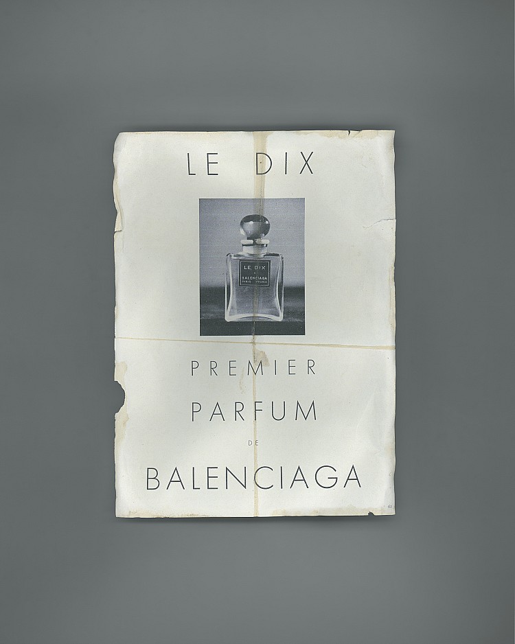 巴黎世家首款香水系列