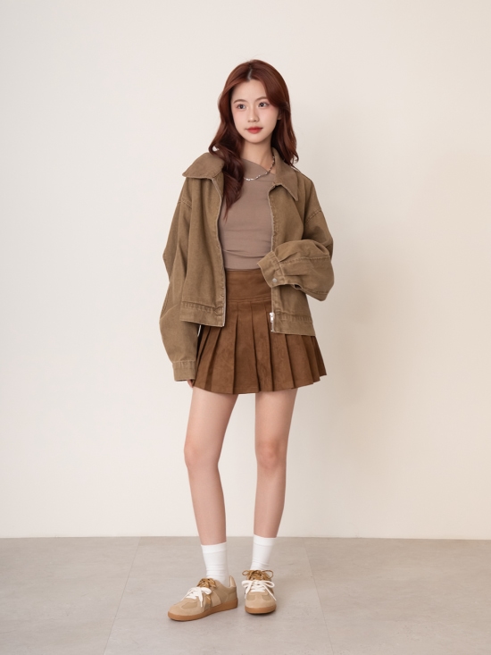 D+AF 經典熱銷休閒德訓鞋穿搭推薦 復古色調雙色鞋帶真皮德訓鞋