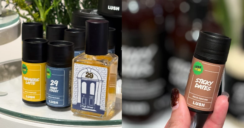 LUSH CLUB 香水膏，6款，NTD550