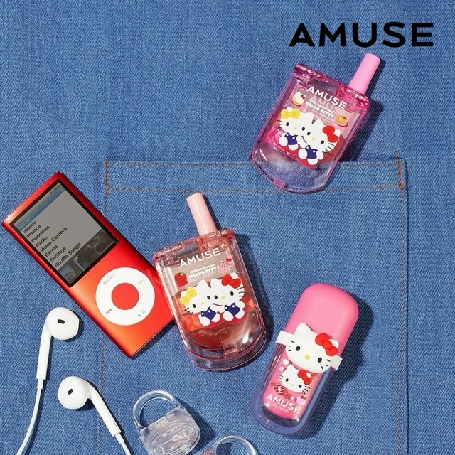 【AMUSE】雙子座生日禮物 HELLO KITTY 聯名手機造型唇頰盤