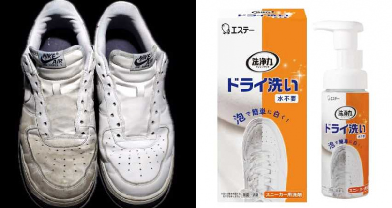 日本ST雞仔牌 免水洗潔鞋慕絲／360元（圖／品牌提供）