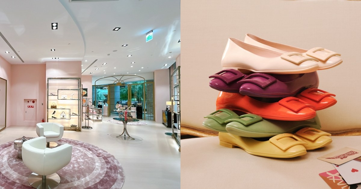 Roger Vivier進駐貴婦百貨17年迎來最大改裝，台灣限定鞋款同步亮相