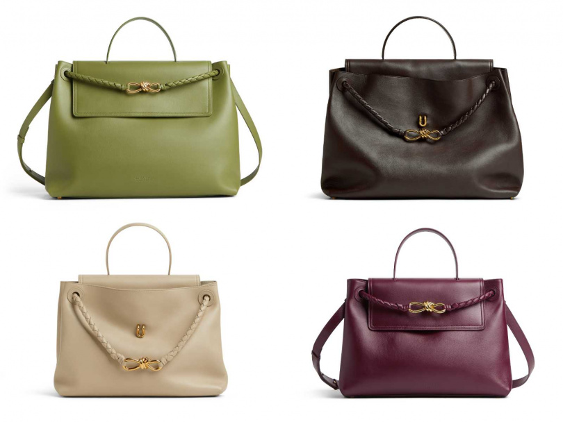 BOTTEGA VENETA CIAO CIAO大型手提肩背包／275100元，CIAO CIAO手提肩背包／186900元（圖／品牌提供）