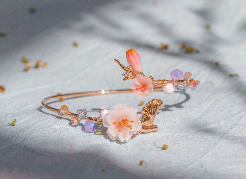 Pamycarie櫻花手鐲（圖：Pinkoi）